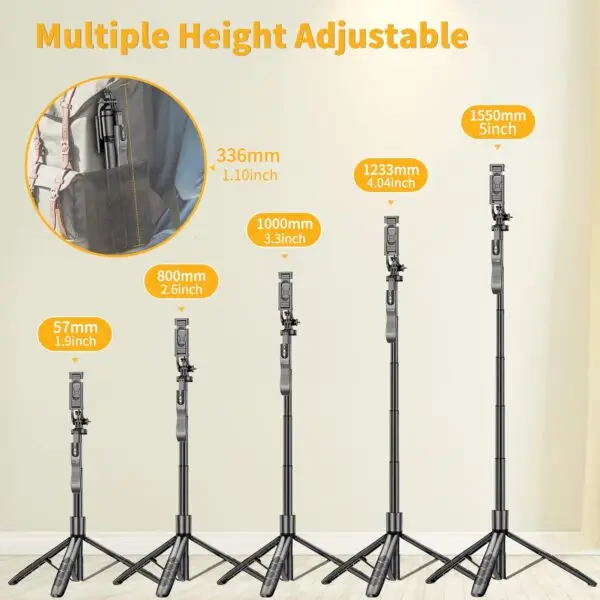 Tripode Selfie Stick K28 - Imagen 5