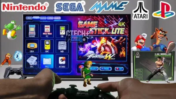 Consola de video juego Game stick Lite 10 mil juegos - Imagen 2