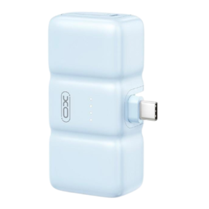 Minibatería portátil de emergencia XO PR245 USB-C de 5000 mAh
