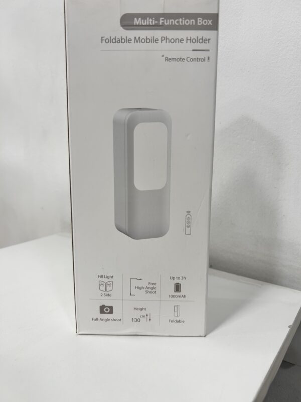 SOPORTE PARA CELULAR CON LAMPARA FOLDABLE