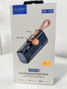 POWER BANK 5000mAh KOUDERS
