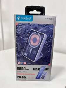 CARGADOR INHALAMBRICO 10.000mAh CELEBRAT