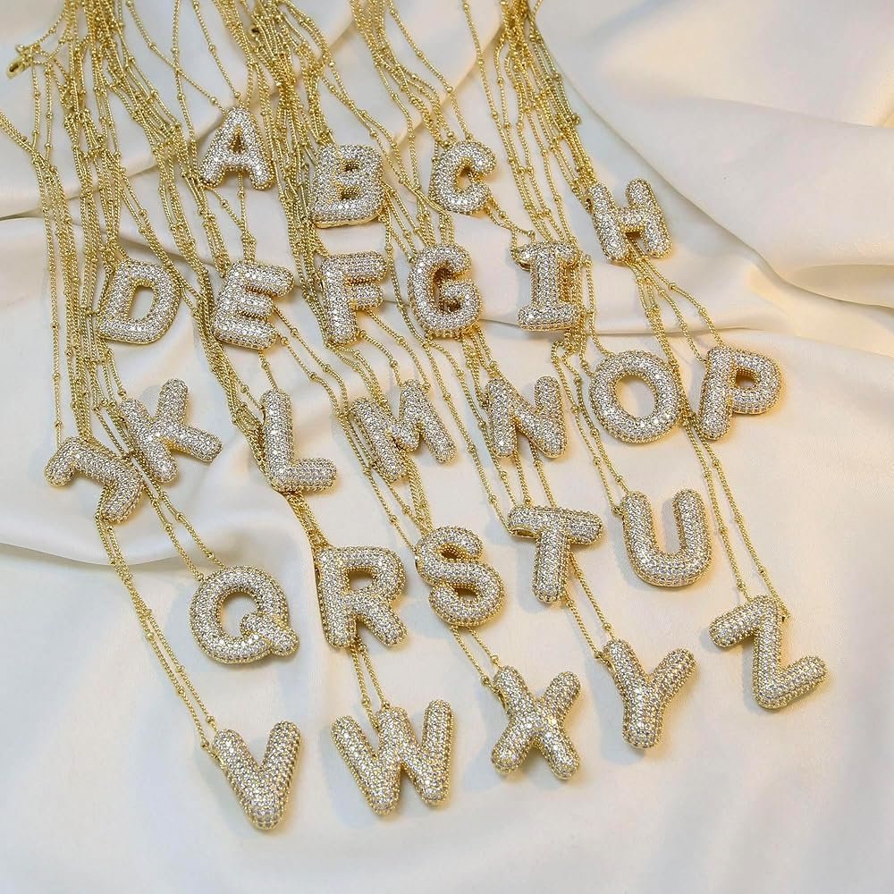 CADENA CON DIJE LETRA (COLLAR)
